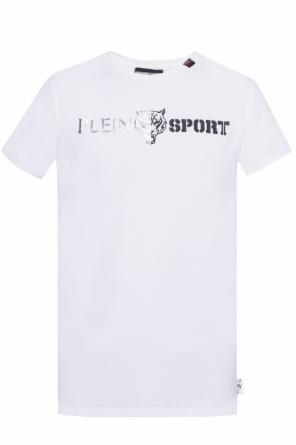 T-shirt with motif of tiger head, zdjęcie 1 T-shirt with motif of tiger head od Plein Sport